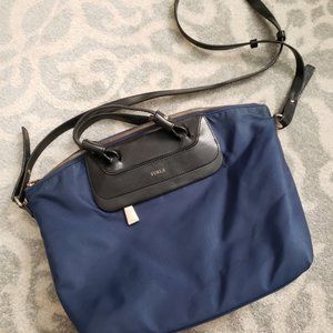 FURLA Pop Nylon Crossbody Bag Navy